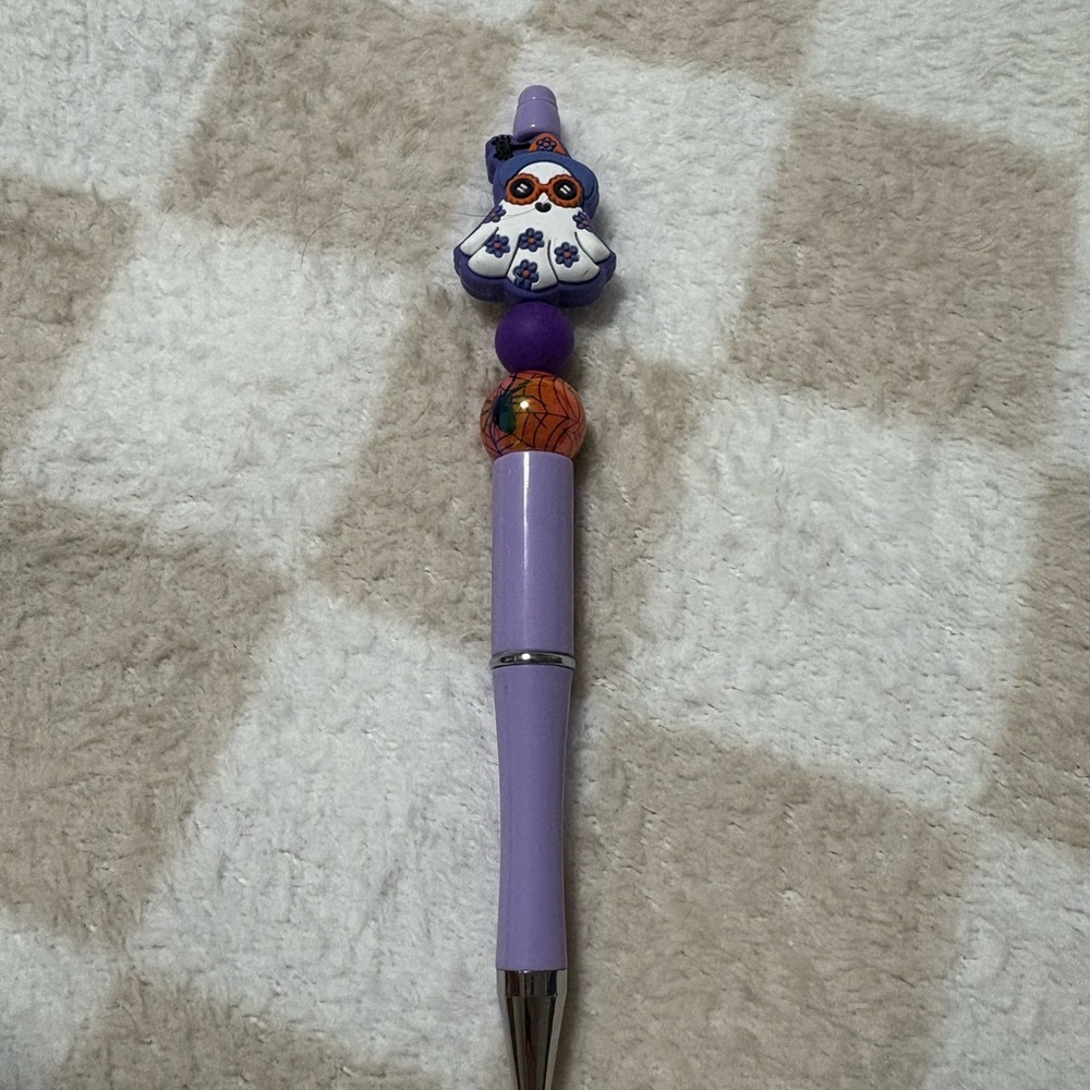 Purple Owl Themed Pen